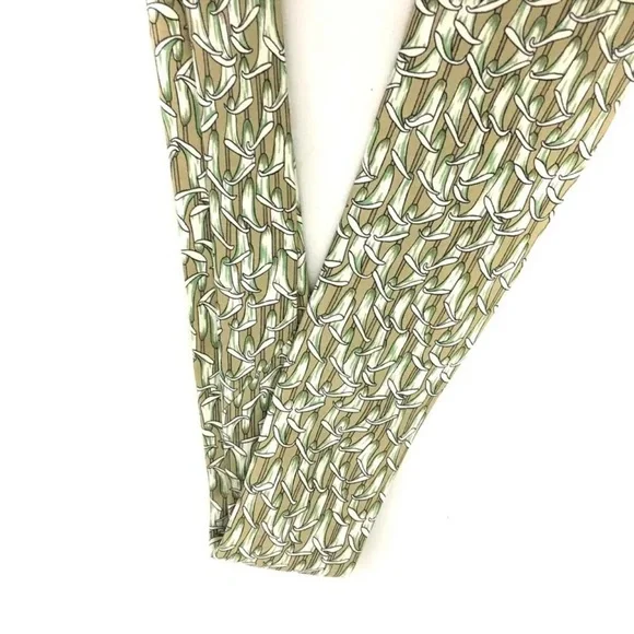 HERMES Multicolor 100% Silk Tie authentic EUC